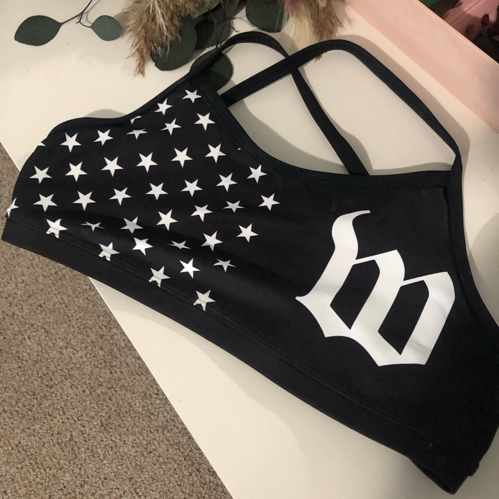 NLA - NWT Wattie Ink Americana Sports Bra
